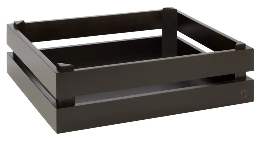 Expédition Rapide Caisse GN1/2 bois brun 35x29x10,5 cm Superbox Aps