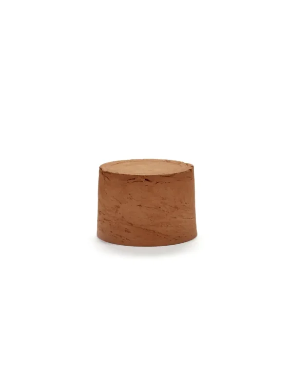 Pas Cher Rehausse rond brun terre cuite Ø 18 cm Feast By Ottolenghi Serax