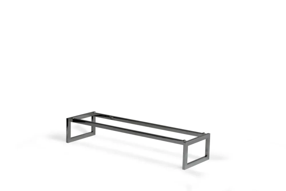 Prix Promo Cadre réhausseur pour plateau de présentation inox 53x16,3x10 cm Flow Craster
