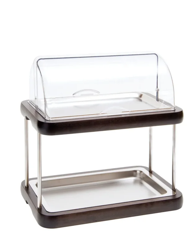 Marque Set refrigéré GN 1/1 roll top Legno Zepe