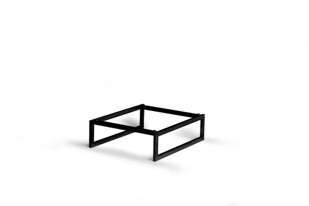 Livraison Express Cadre réhausseur pour plateau de présentation acier noir 32,5x26,5x10 cm Flow Craster