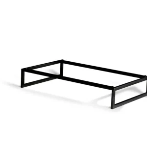 Usine Directe Cadre réhausseur pour plateau de présentation acier noir 53x32,5x9,95 cm Flow Craster