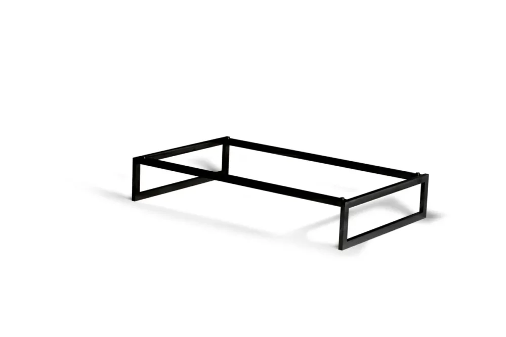 Usine Directe Cadre réhausseur pour plateau de présentation acier noir 53x32,5x9,95 cm Flow Craster