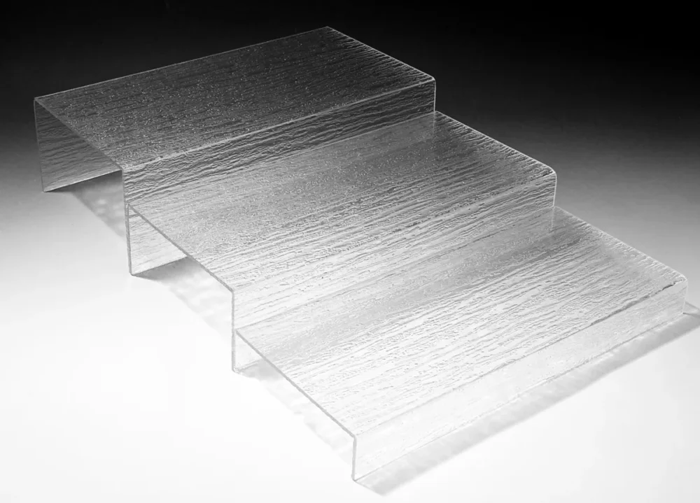 Offre Exclusive Escalier rectangulaire transparent acrylique 40 cm Pap Platex
