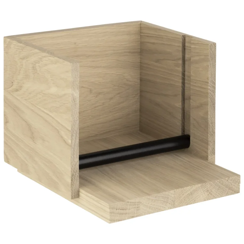 Prix Réduit Porte serviettes chêne 19x19x16 cm Valo Aps
