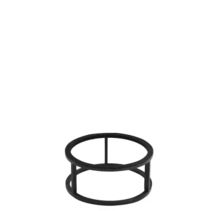 Prix Bas Rehausseur acier noir Ø 21,8 cm 9,5 cm Tilt Craster