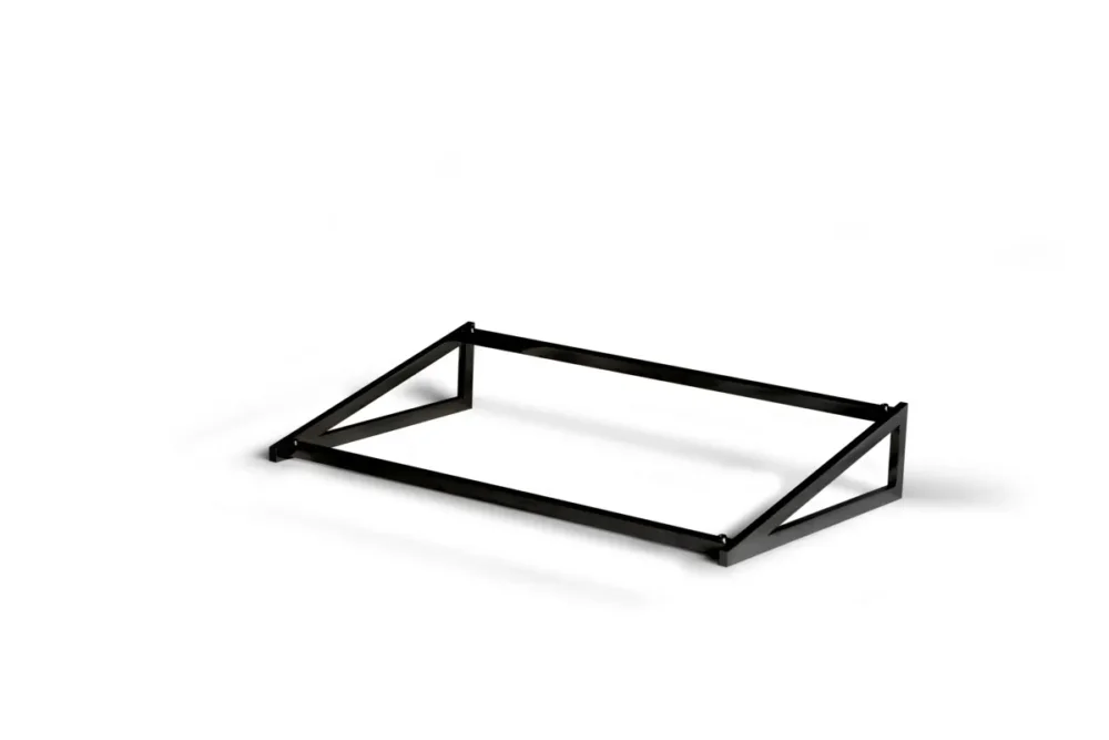 Cadre réhausseur pour plateau de présentation acier noir 53x31,5x9,7 cm Flow Craster Meilleur Prix