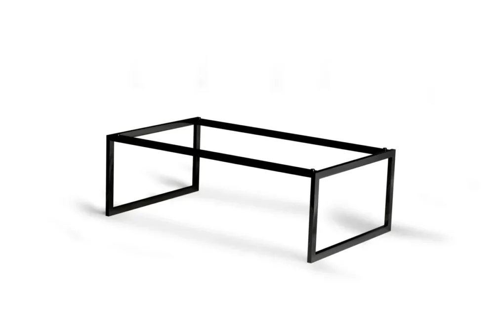 Expédition Rapide Cadre réhausseur pour plateau de présentation acier noir 53x32,5x18,4 cm Flow Craster