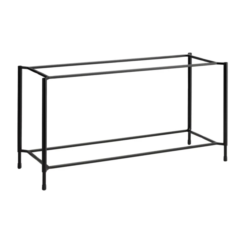 Dernière Chance Présentoir gn2/4 métal noir 57x21x28,5 cm Valo Aps