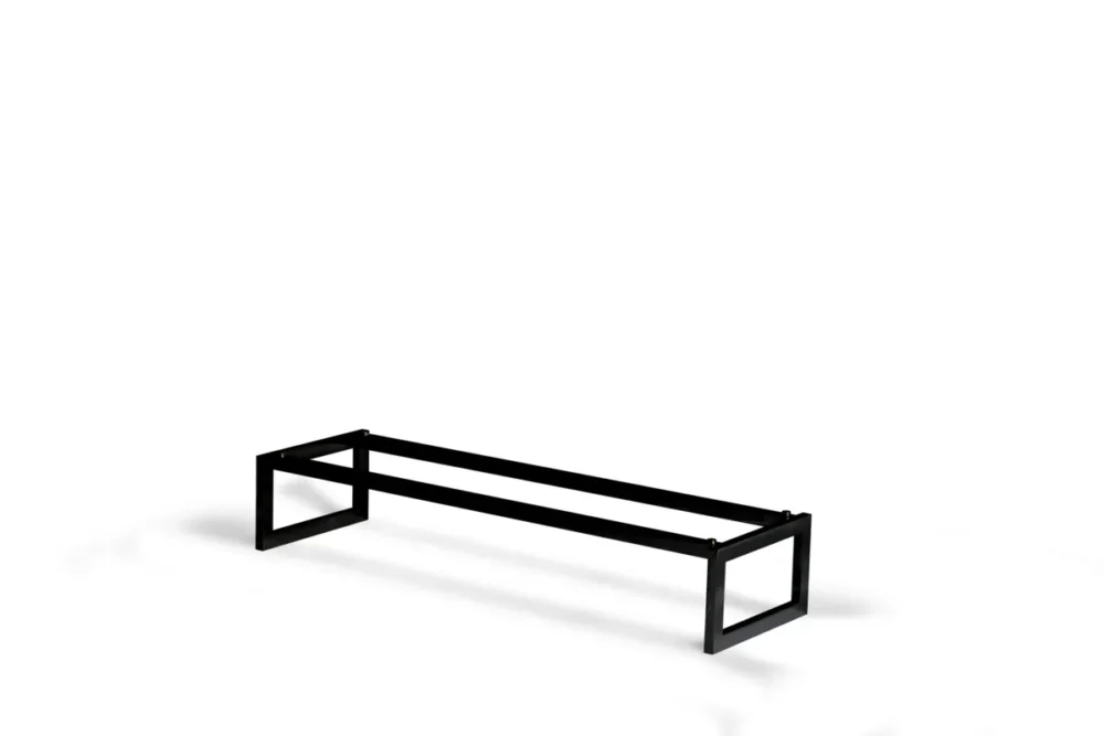 Cadre réhausseur pour plateau de présentation acier noir 53x16,3x10 cm Flow Craster Marque