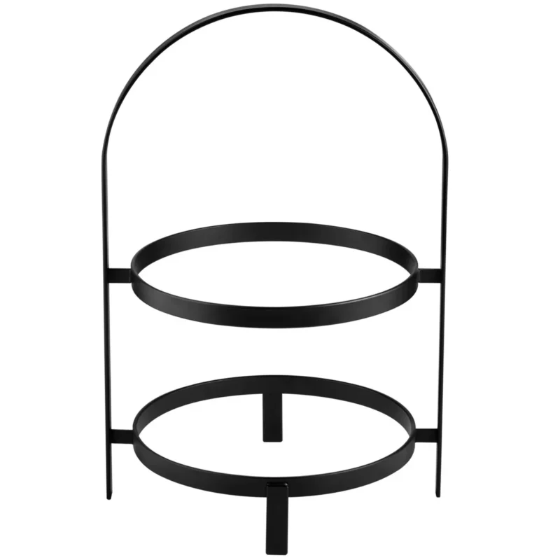 Présentoir à assiettes diamètre 20cm métal noir Ø 20,5 cm 35,5x23,5 cm The Grid Aps Usine Directe