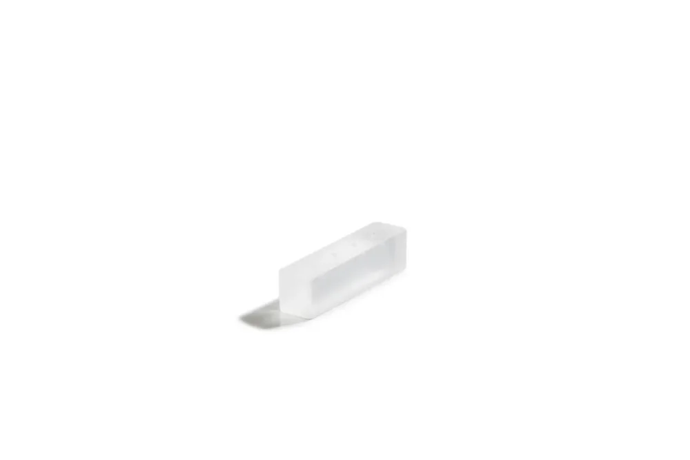 Meilleur Prix Barrette de dégustation rectangulaire blanc résine Nacryl® 16,5 cm Mealplak