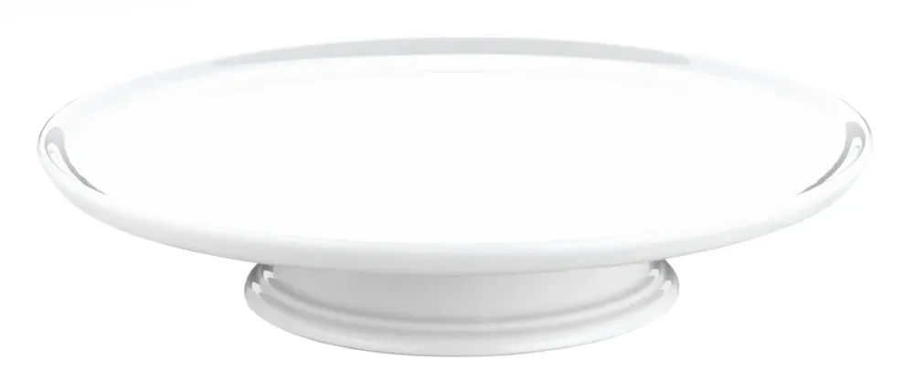 Petit Prix Plat à mignardises rond blanc porcelaine culinaire Ø 30 cm Patisserie Pillivuyt