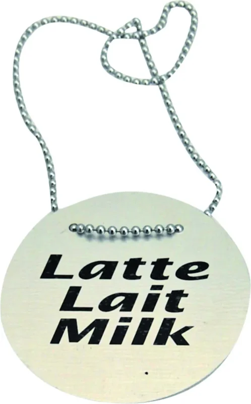 Super Prix étiquette lait inox Compact Pintinox