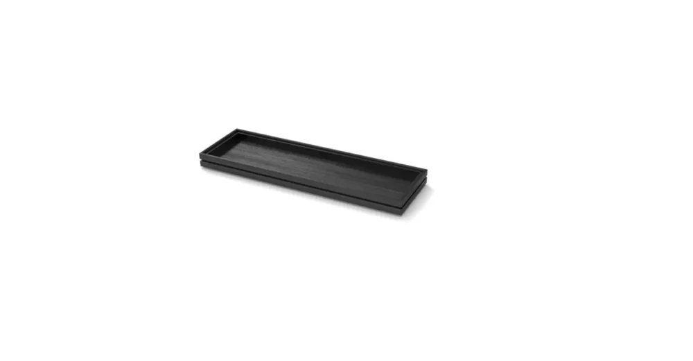 Caisse bois noir 53x16,3x4 cm Flow Craster Livraison Express