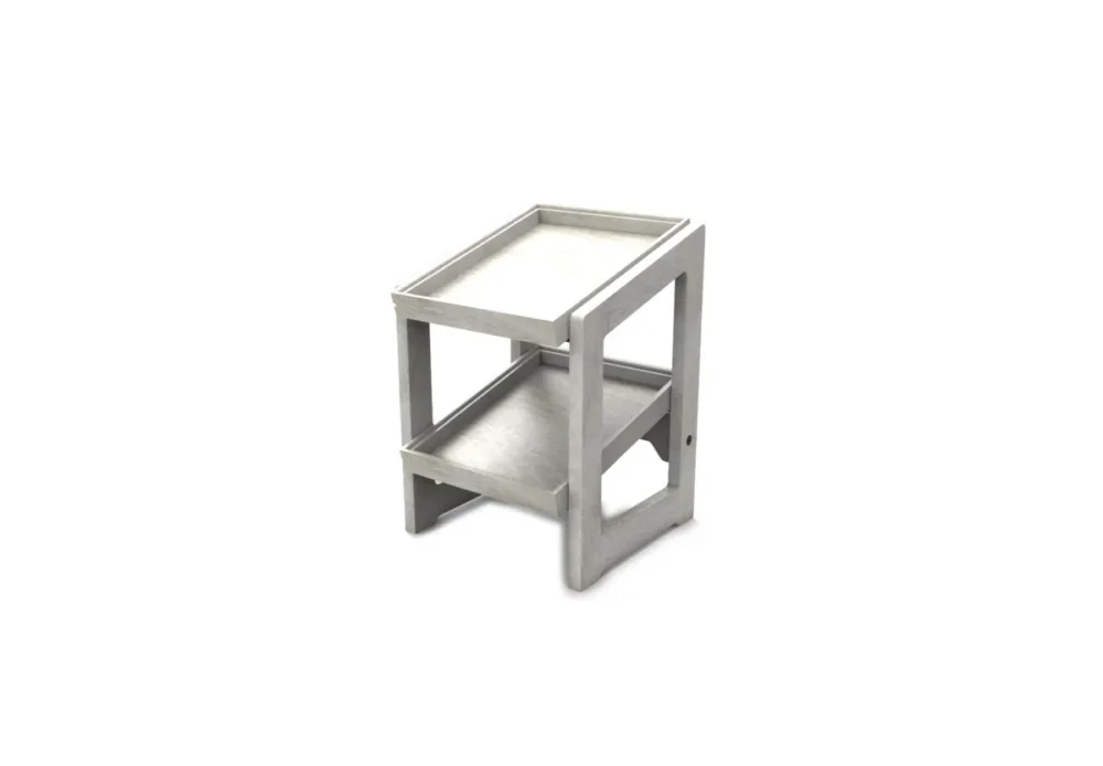 Meilleur Prix étagère bois blanc 32,3x30,9x44,1 cm Flow Craster