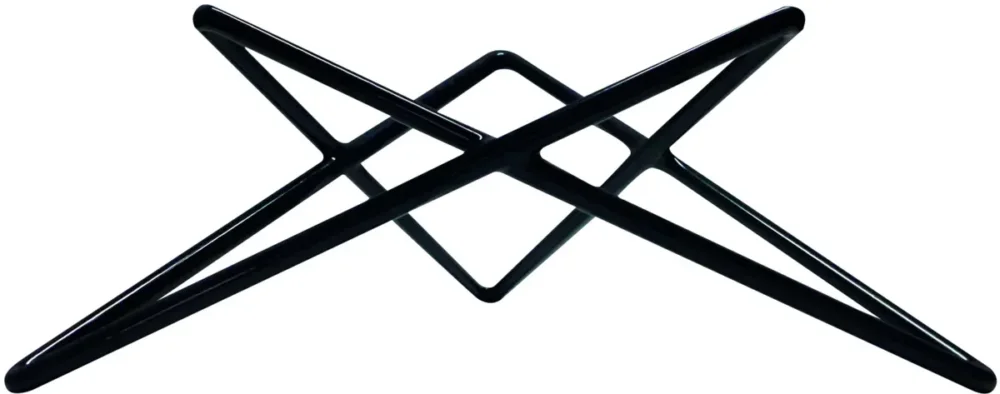 Commander Vite Présentoir résine Nacryl® noir 26x26x11 cm Mealplak