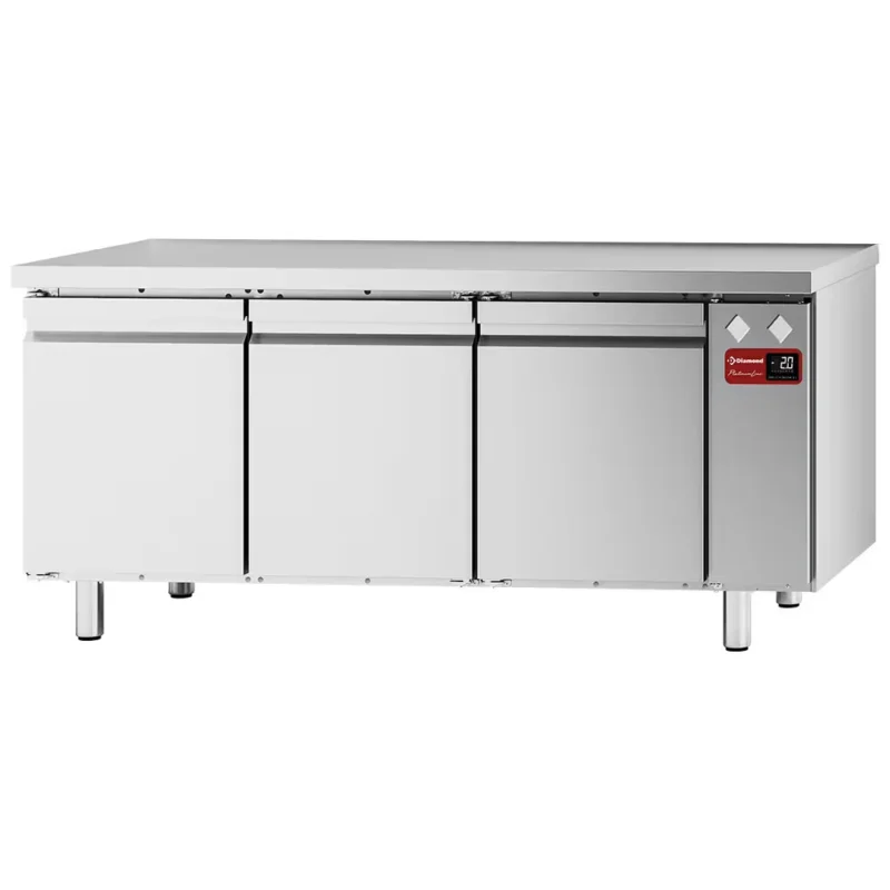Promotion Table frigorifique, ventilée, 3 portes GN 1/1, (sans groupe)