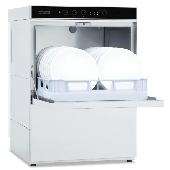 Lave-vaisselle pro MBM LS506M mono 230V frontal panier 500 x 500 Populaire