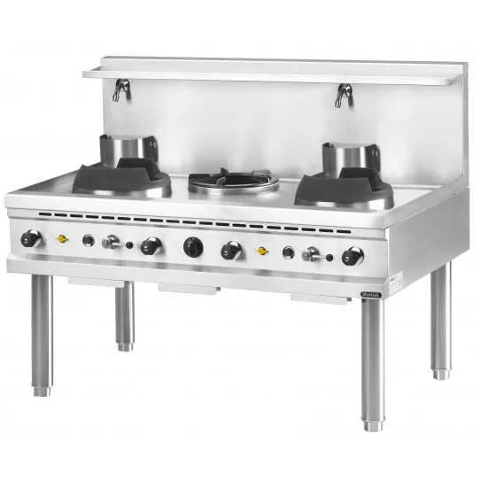 Wok 3 brûleurs gaz NGWR 16-90 Nayati Vente Directe