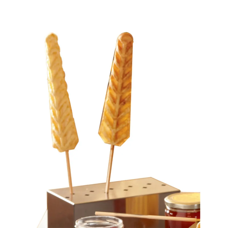 Vente Flash Présentoir en inox pour gaufres en épi DIAMOND