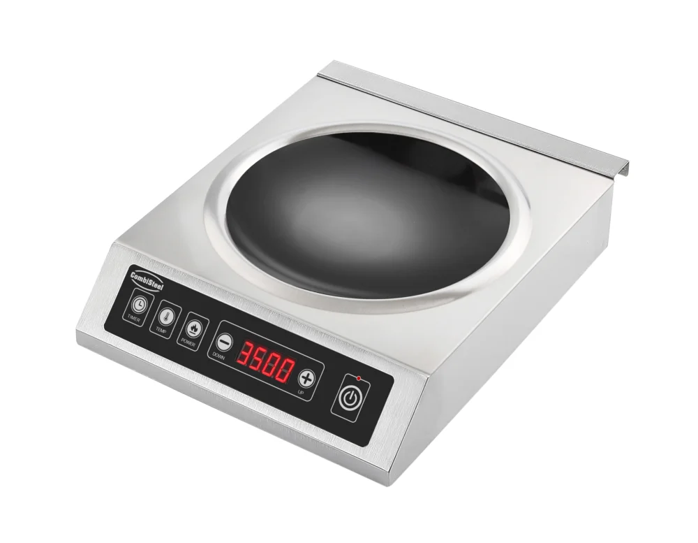 Wok plaque induction COMBISTEEL Bon Plan