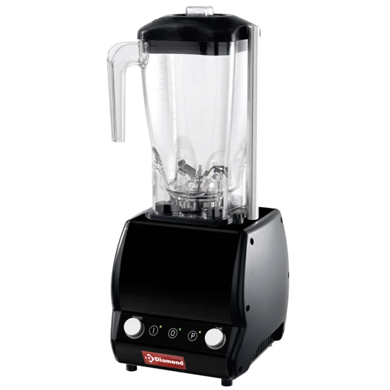 Mixer professionnel , verre carré 2 Lit , avec timer -variateur vitesse DIAMOND Produit De Marque