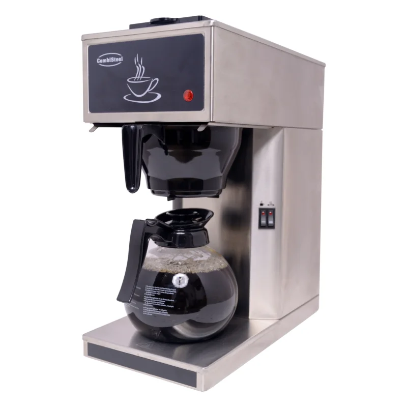 Haute Qualité Machine de café incl. 1 carafe en verre 1.8l COMBISTEEL