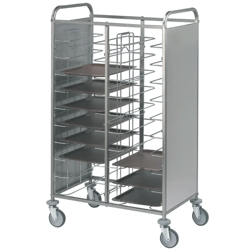 Chariot porte-plaques 2x12 niveaux DIAMOND Nouvel Arrivage