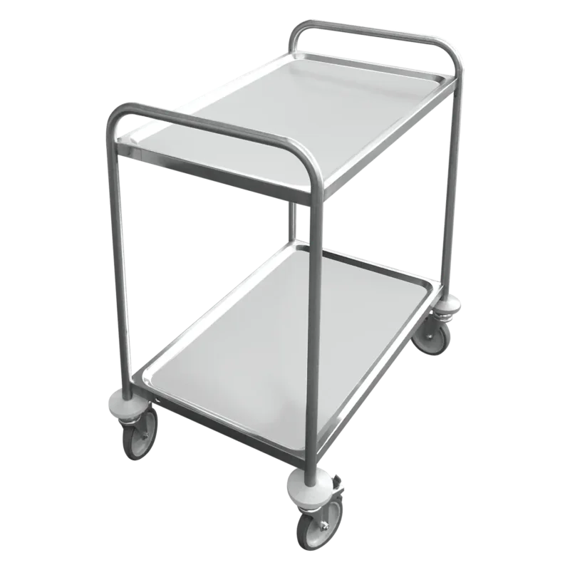 Expédié Aujourd’hui Chariot de service, 2 étagères 800 mm - CR 082 REDFOX