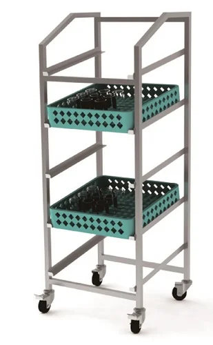 Quantité Limitée Trolley pour paniers de lavage 500x500 COMBISTEEL