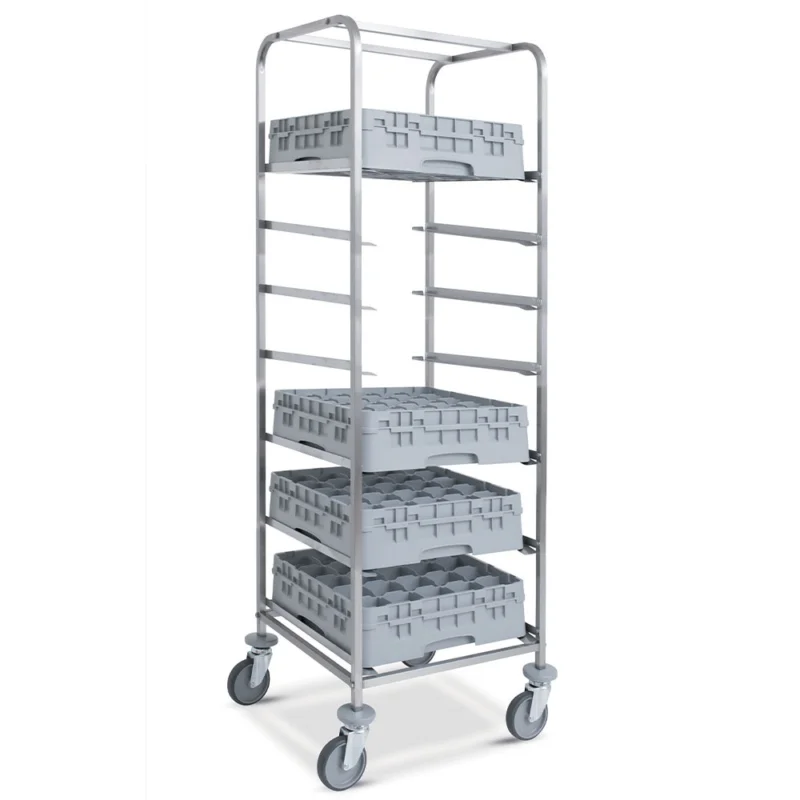 Achat Immédiat Chariot 7 niveaux paniers lave-vaisselle 500x500 mm DIAMOND