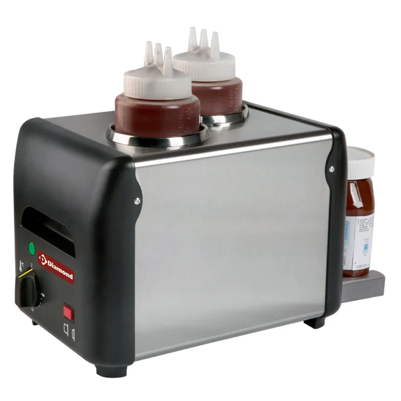 Authentique Chauffe chocolat à tartiner ou liquide, miel, sauces, fromage 2X1 Lit DIAMOND