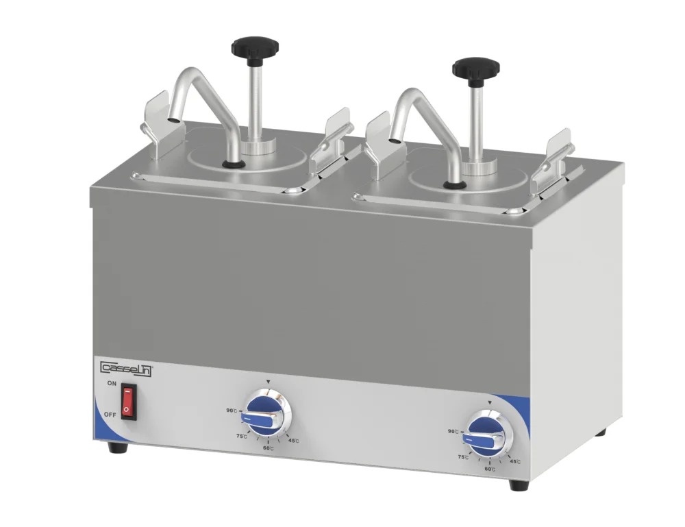 Acheter En Ligne Pompe à sauce chauffante double CASSELIN