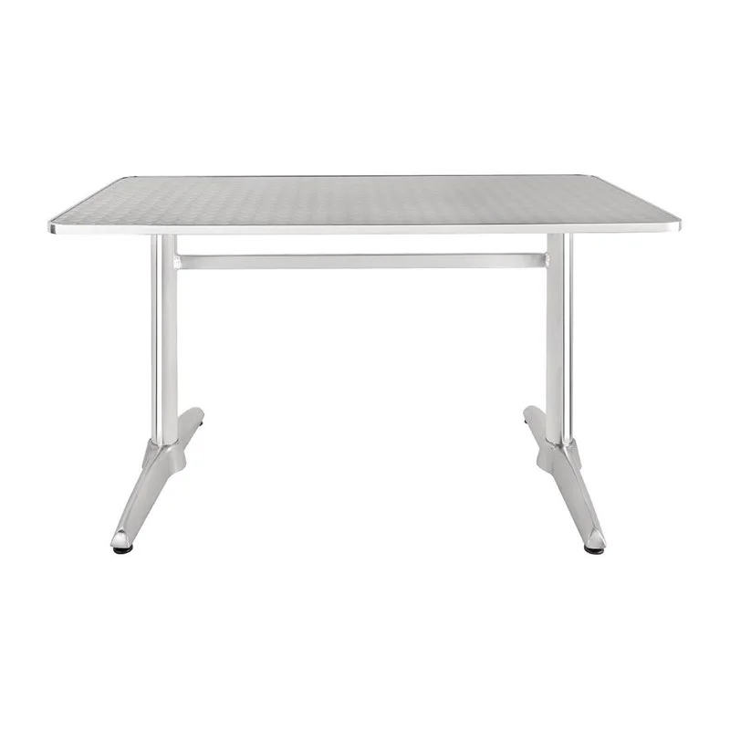 Bon Marché Table rectangulaire à deux pieds Bolero 600mm Bolero