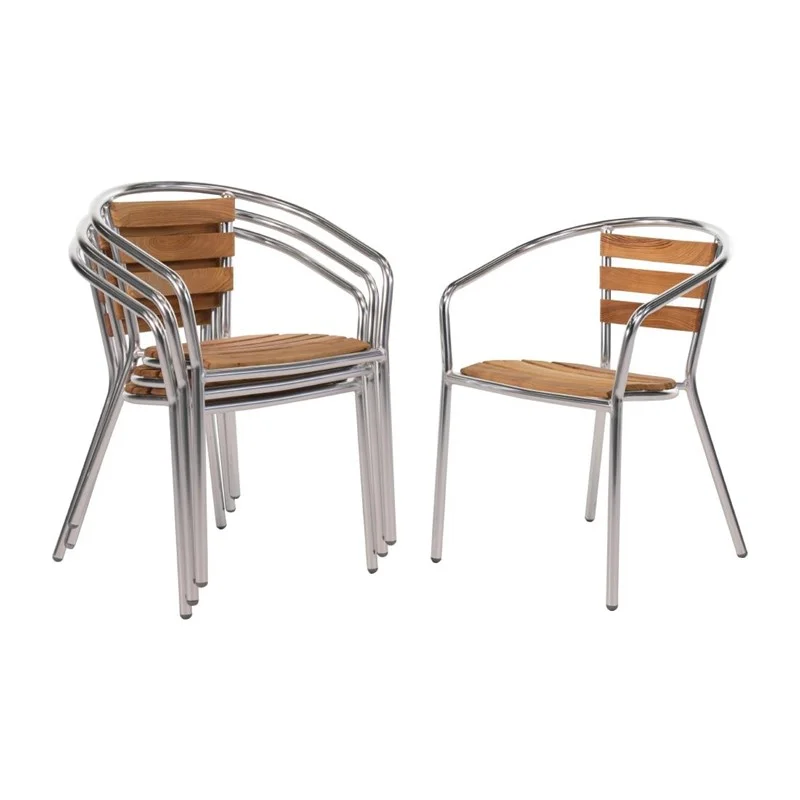 Vente Flash Fauteuils en frêne et aluminium Bolero 730mm Bolero