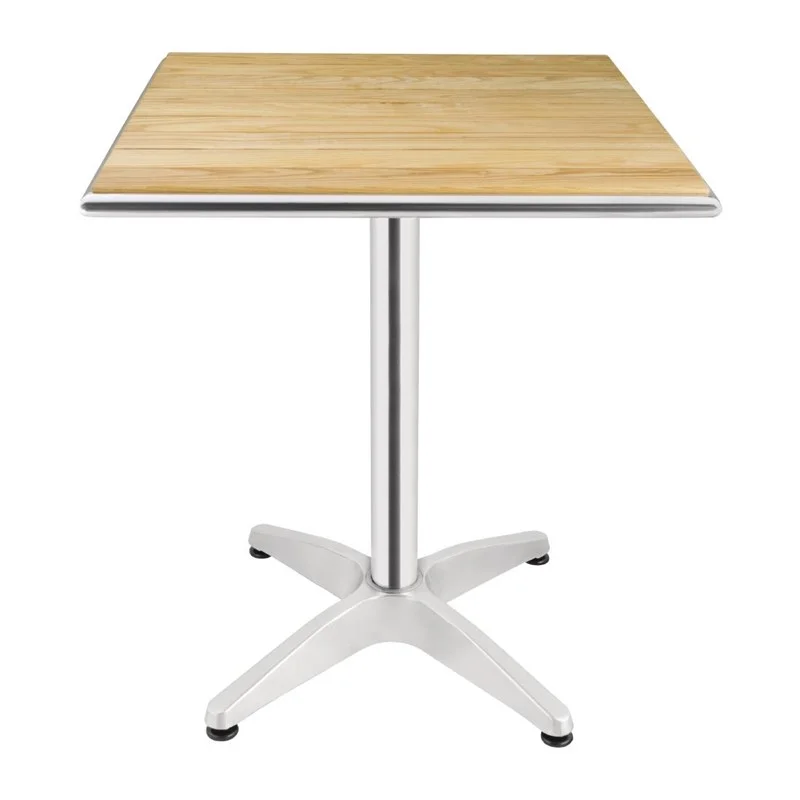 Table carrée en frêne Bolero 600mm Bolero Offre Du Jour