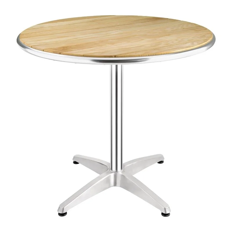 Commande En Gros Table ronde en frêne Bolero 800mm Bolero