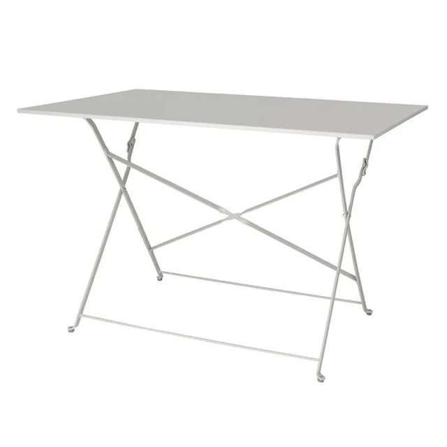 Table de terrasse pliable grise1100 x 700 mm Bolero Acheter En Ligne