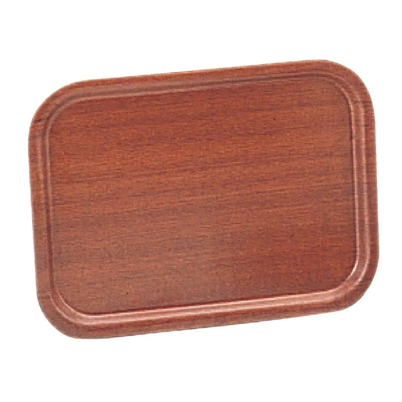 Plateau revêtement acajou Olympia 450 x 340mm Olympia Bon Plan