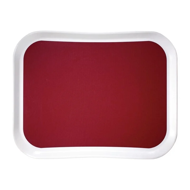 Plateau en polyester Century Fun Cambro Versa Lite 43 cm framboise Cambro Meilleur Prix