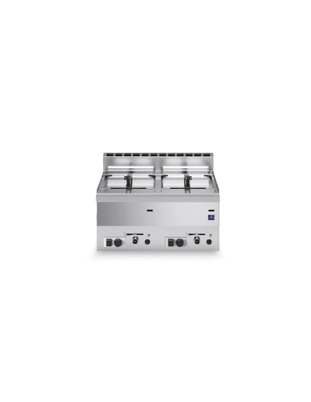 Top Vente Friteuse gaz de table, 8+8 litres