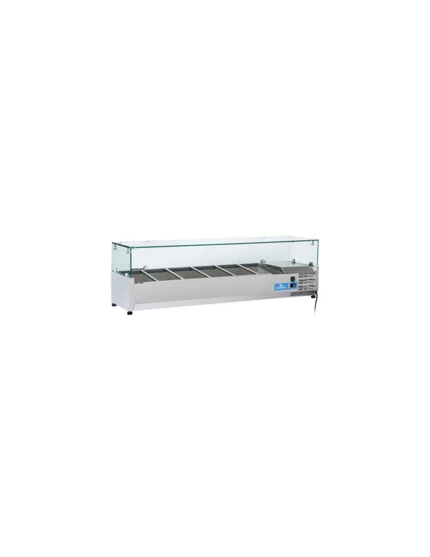 Nouvel Arrivage Saladette réfrigérée 5x GN 1/3 + 1x GN 1/2 h150 mm, +2°/+8°C