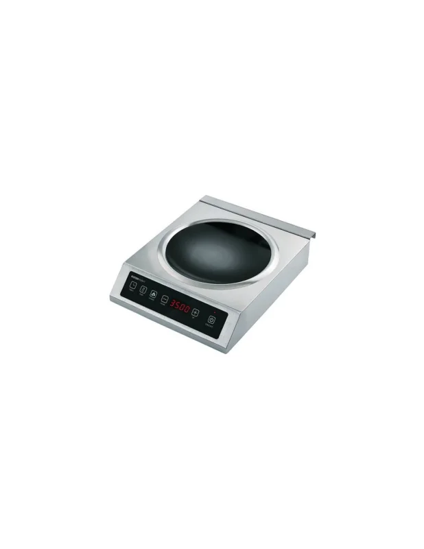 Wok à induction 3,5 kW, Ø 280 mm Livraison Express