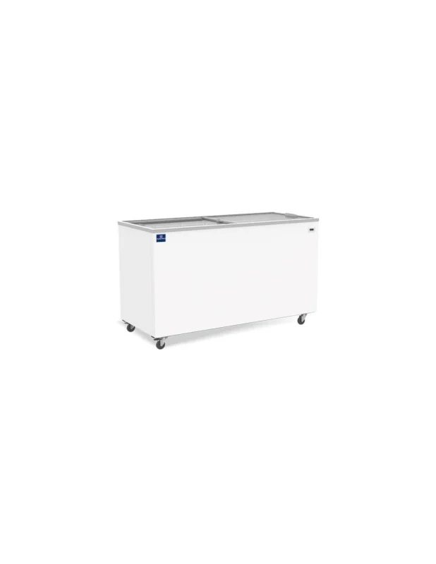 Satisfait Ou Remboursé Congélateur coffre 478 (400) litres avec couvercle coulissant vitré, -14°/-24°C