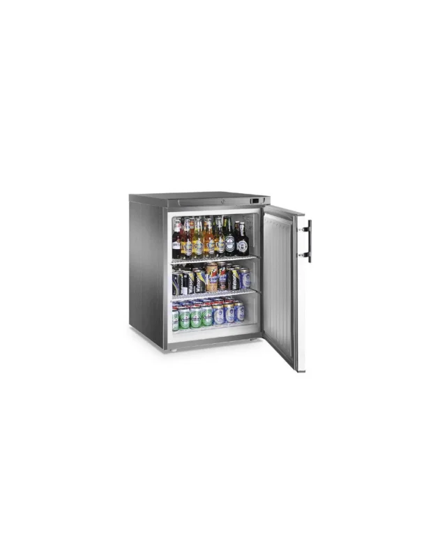 Congélateur bar en inox(extérieur uniquement), 145 litres, -18°/-23°C Retour Gratuit