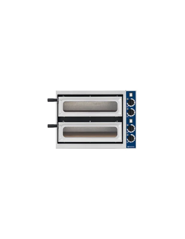 Expédition Rapide Four à pizza électrique pour 1+1 pizzas ø 320 mm, contrôle mécanique