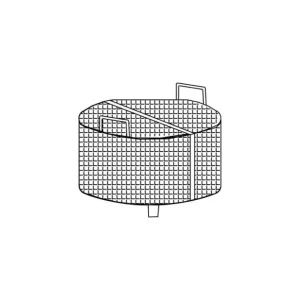 Acheter Direct Panier pour pâtes, 2 secteurs 150 litres