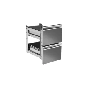 Acheter Direct Kit de tiroirs 2x 1/2 pour tables réfrigérées avec profondeur 600 mm