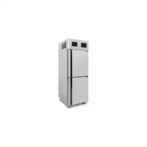 Armoire réfrigérée 350+350 litres en inox GN 2/1, -2°/+8°C - WiFi Pas Cher